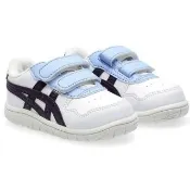 【HABU 哈布童鞋】ASICS 亞瑟士 JAPAN S TS 小童 學步鞋 白 皮革 魔鬼氈 1204A092-132