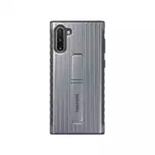 【百利市購物中心】SAMSUNG GALAXY Note10 原廠立架式保護套 銀 (公司貨-盒裝)