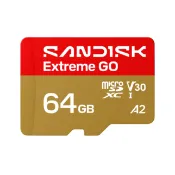 『儲存玩家 』SanDisk 64GB Extreme GO MicroSD A2 U3 V30 讀寫170/80MB