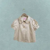 *♡*POONE/淺膚色/圓點緹花小外套/小M/近新/二手《Anna的百寶箱》