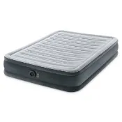 【INTEX】豪華型橫條內建電動幫浦充氣床-雙人137cm(67767ED)