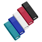創意塑膠U盤客製化16GB展會投標禮品U盤USB3.0大容量128GB快閃記憶體碟32G隨身碟