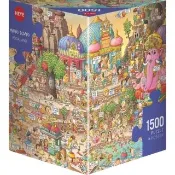 【雷諾瓦】瑜珈國度/1500片拼圖/Degano/HEYE(中秋送禮/中秋禮物/益智/桌遊/療癒/收藏)