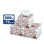 【生活市集】【東京豪德寺】招き猫日式萬用紙巾輕巧包(300抽72包/箱) 招財貓 衛生紙