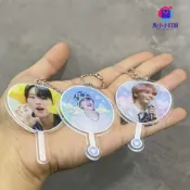 ✾➳客製化 【應援扇】明星周邊 mini透明 小扇子 亞克力 迷你透扇 娃用應援扇子 來圖 一把 馬小小訂製