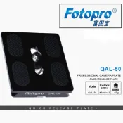 又敗家@Fotopro富圖寶QAL-50相機快拆板(通用Arca-Swiss雲台,大小49x41x10mm,1/4“螺絲)ISO標準三腳架雲台快拆座相機快拆版Arca-Swiss雲台Plate Adaptor快裝板適 tx-pro2 tx-pro3【全館299超取免運】【APP下單點數4倍送】
