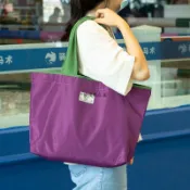 購物袋 大容量購物袋 摺疊購物袋 大賣場手提袋 防水 旅行 環保 單肩 可摺疊 抽繩 買菜袋 手提環保摺疊大容量防水超市