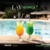 [滿500贈保鮮盒]【土耳其LAV】HORECA 邁阿密高腳杯 多入組-共2款《WUZ屋子-台北》冰飲杯 玻璃杯