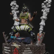 【暢銷臺灣 今日特價 🔥】apex英雄 動力小子 高精度光固化打印gk白模手辦 要自己上色