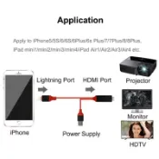 協貿國際日用品生活2館 1080P HDMI HDTV Cable TV Digital AV Adapter for lightning t