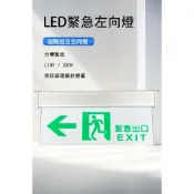 (店+)C級3:1 LED緊急出口燈耳掛避難方向燈 左向燈 出口標示燈小型出口燈 消防避難器具燈