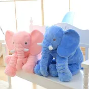 【CJTOYZ】寶貝夥伴！優質安撫象玩偶 22吋 娃娃 布偶 安撫娃娃 大象玩偶 大象娃娃 動物娃娃 巨型大象 絨毛娃娃