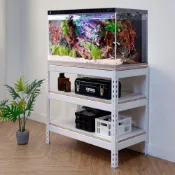 (店+)【空間特工】4x1.5x4尺三層魚缸架 水族箱架 養蝦缸 烏龜缸 魚缸櫃 層架 戶外魚缸 昆蟲箱架 觀察箱架