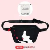 7-11 英國精品 LULU GUINNESS 漫天飛吻腰包 (俏皮款)
