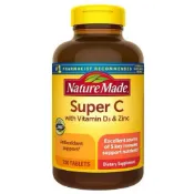 Nature Made 維他命 C-Super C with vitamin D3 & 鋅 /效期2027/12