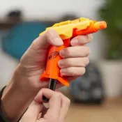 NERF Alpha Strike 螯刺小刺客軟彈槍｜經典手動單發射擊玩具｜兒童對戰首選