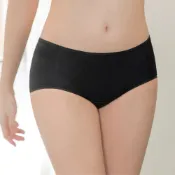【瑪登瑪朵】Soft Up無鋼圈  低腰平口內褲 M-XL(深海黑)