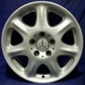 5孔112 16吋賓士BENZ W220原廠鋁圈 ITALY【益和輪胎】