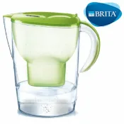 淨園淨水居家生活館 德國 BRITA Marella 馬利拉花漾濾水壺3.5公升(萊姆綠) (1壺1芯) ★ 電子式濾心更換顯示器