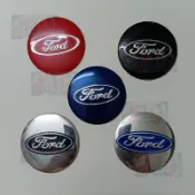 適用於 福特Ford 改裝輪轂蓋貼標輪胎中心蓋貼標誌鋁屬標汽車改裝