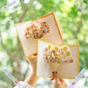 台灣✨ 出貨 ✨ 💐母親節賀卡💐燙金玫瑰3D立體花束賀卡送閨蜜情侶表白卡生日輕奢創意祝福卡片