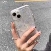 春季ins網紅碎花蘋果11/12手機殼iPhone13/XS/XR透明xsmax防摔8px