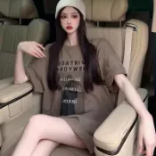 【Feodora🇰🇷】復古短袖T 寬鬆 潮牌 落肩 短袖 百搭 下身失蹤 男女不拘