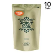 【DOKODEMO】JAPAN_ALGAE 【10入組】螺旋藻100%  2000粒 400粒増量
