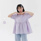 50% Fifty Percent｜日系花花泡泡袖上衣｜02489230007