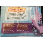Emergen C 藍莓口味升級版發泡飲  24包入