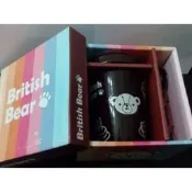 英國熊三件蓋杯組