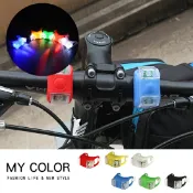 Mycolor 警示燈 青蛙燈 自行車小掛燈 照明燈 前燈 尾燈 防水 夜騎 裝飾燈 單車裝備 自行車LED燈 掛燈 帳篷燈 露營燈 附電池 第六代青蛙燈♚MY COLOR♚【P637】