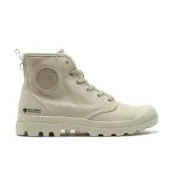 (店+)【Palladium】PALLADIUM 休閒鞋 PAMPA HI ZIP ORGANIC 沙色 拉鍊 帆布軍靴 男 79101-210