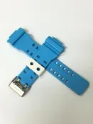 【錶帶耗材】卡西歐 G-SHOCK GA-110AC-7A 水藍色 亮面 原廠錶帶 全新品 GA-110