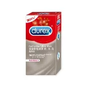 【Durex 杜蕾斯】超薄裝更薄型衛生套1盒(10入 保險套/衛生套/安全套/避孕套/避孕)