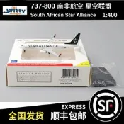 【型模客】Witty wings B737-800 1:400 南非航空 ZS-SJV WT4738020