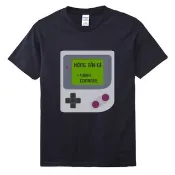 講台語 • Game Boy風格 • 台語 T-shirt • 烏色