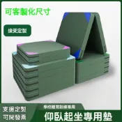 (店+)加厚耐磨有機硅帆布訓連體操墊  三折耐磨疊墊 體操墊 會考體操墊 舞蹈體操墊 仰臥起坐墊 體能訓練墊