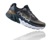 【線上體育】HOKA ONE ONE 男 Arahi Wide 路跑鞋 午夜藍/金屬色 10.5 送帽子送完為止