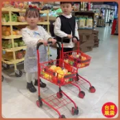 【兒童購物車】寶寶推車 玩具超市小手推車 男孩女孩 水果可切切樂 過家家 推車 購物車 toy 推車玩具 兒童推車 切切