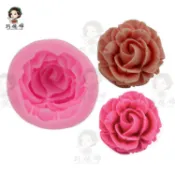 【現貨免運】3D立體玫瑰花翻糖模 翻糖模具 巧克力蛋糕裝飾矽膠模具 手工皂模 烘焙模具