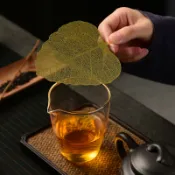 協貿國際日用品生活館 創意菩提樹葉子茶漏網不繡鋼茶濾功夫茶具配件茶渣茶葉濾茶過濾器