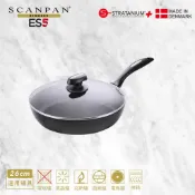 【Scanpan】 ES5系列 超鈦磨⁺ 26cm 深煎不沾鍋 ( 含蓋 / 烤箱適用 )