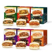 【老協珍】TOMMI米漢堡 任選7件組(冷凍 即食品 早餐宵夜新選擇 微波食品 官方直營)