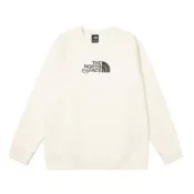 The North Face 北臉 長袖上衣 男 女 大學T 針織刷毛 U FREERIDE CREW GRAPHIC 米白 NF0A8F0SQLI