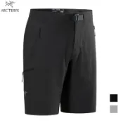 【Arcteryx 始祖鳥】Gamma SL 11吋 男快乾短褲 黑 太空灰 健行短褲 休閒短褲 X000009526