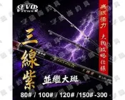 臨海釣具旗艦館 24H營業/EVO 海力士 三線紫 龍膽石斑竿/三節並繼石斑竿 石斑竿 打斑竿