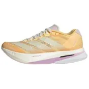 KK1291 adidas Adizero Boston 13 舒適貼合回彈支撐透氣跑步鞋 女款 淺橙白