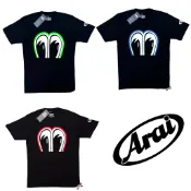 ARAI NAKANO ARAI 頭盔賽車專家 MOTOGP MX 越野摩托車公路賽車摩托車運動 T 恤