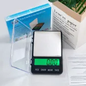 🔥特賣+免運🔥高精度精準珠寶秤 電子秤 1000g/0.01g小型便攜迷你珠寶秤 高精度值口袋秤 傢用精準計量